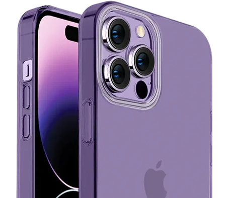 purple iphone