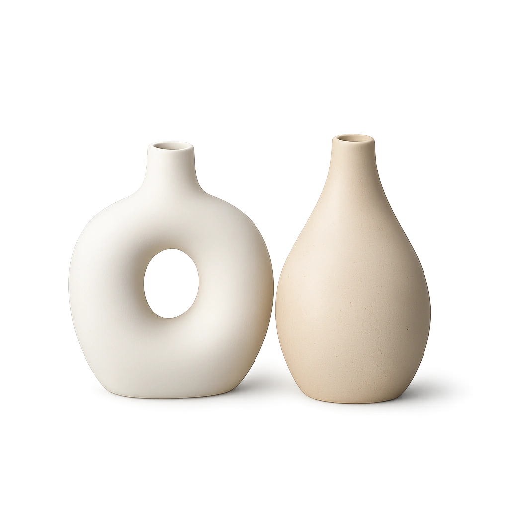 Ceramic Decorative Vase Set of 2