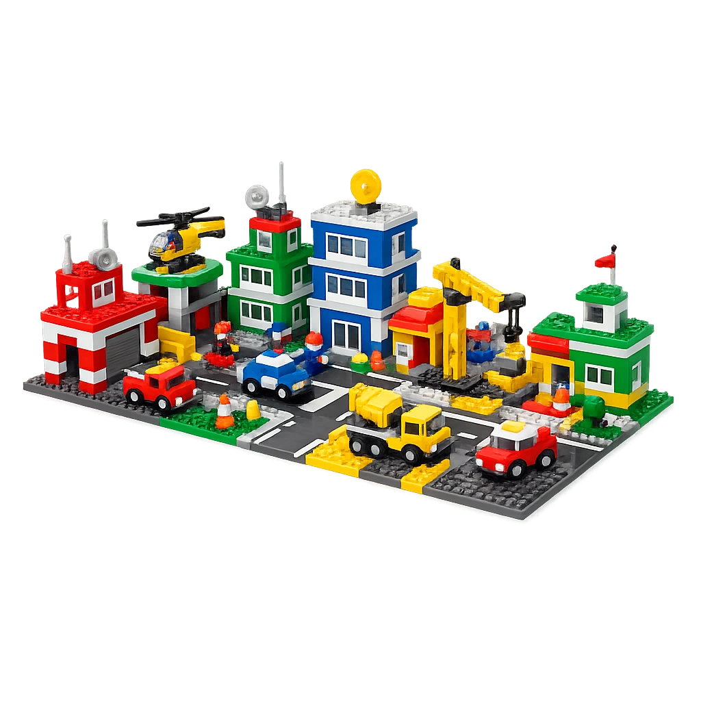 City Builder Block Set 1200pc